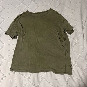 AERIE green t-shirt